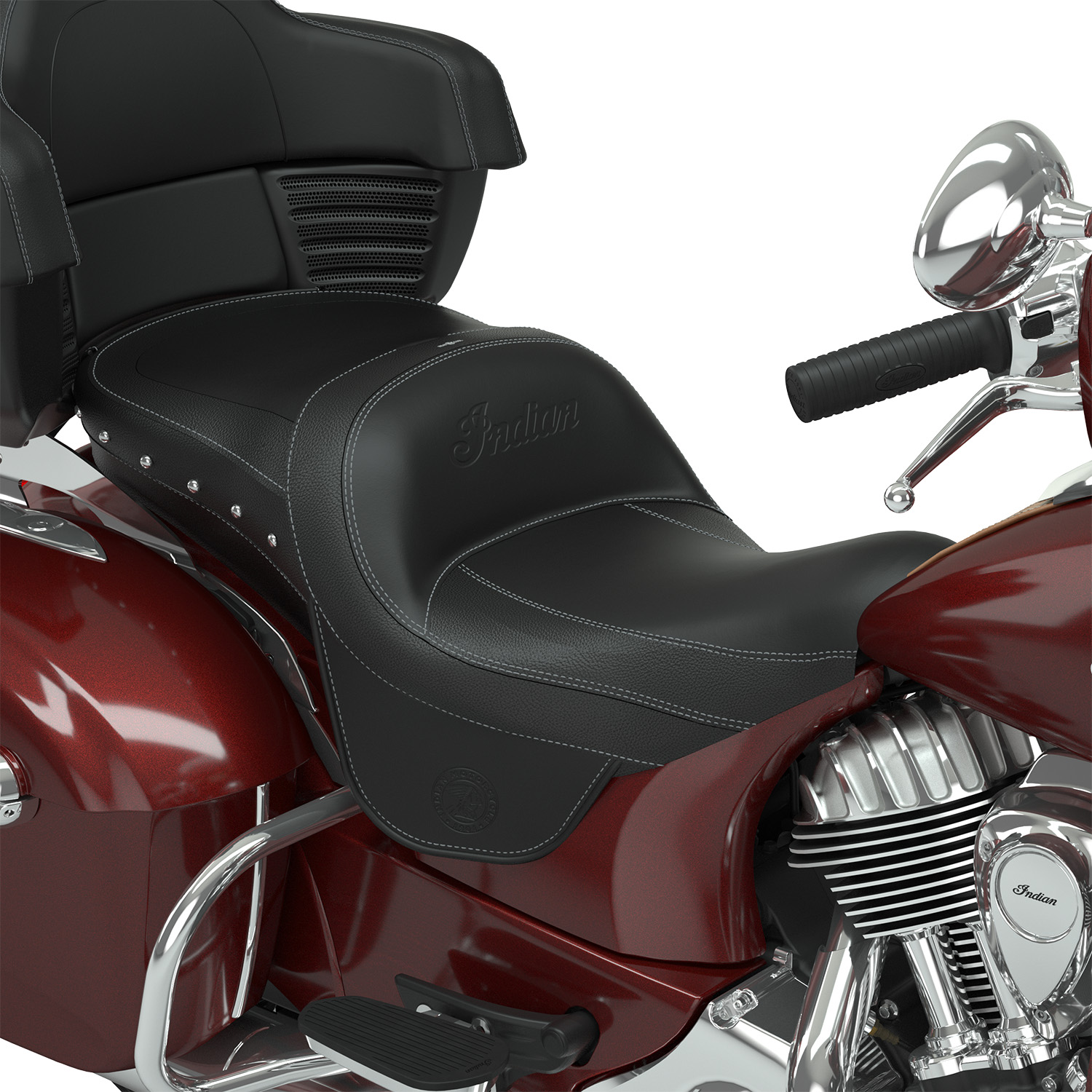 ClimaCommand Classic Seat, Black | Indian Motorcycle