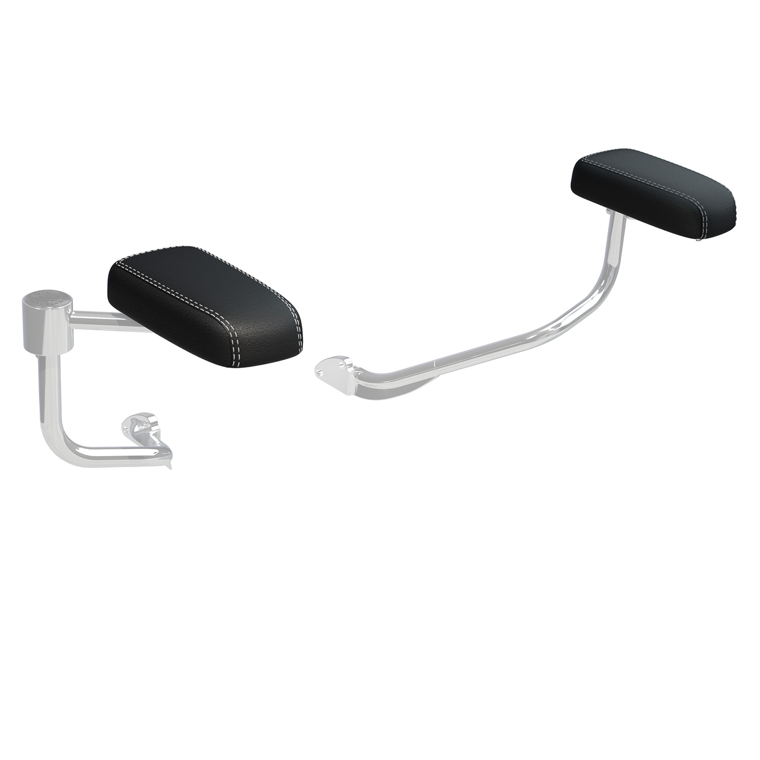 20142020 Indian Motorcycle Passenger Armrest Pads Black 2884428