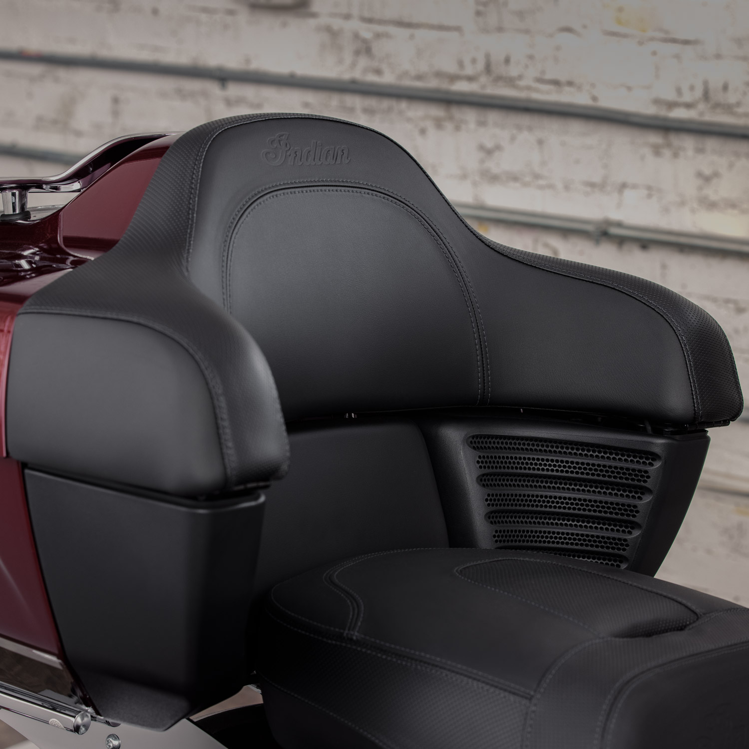 Rider Backrest Pad – Indian Motorcycle Orange County