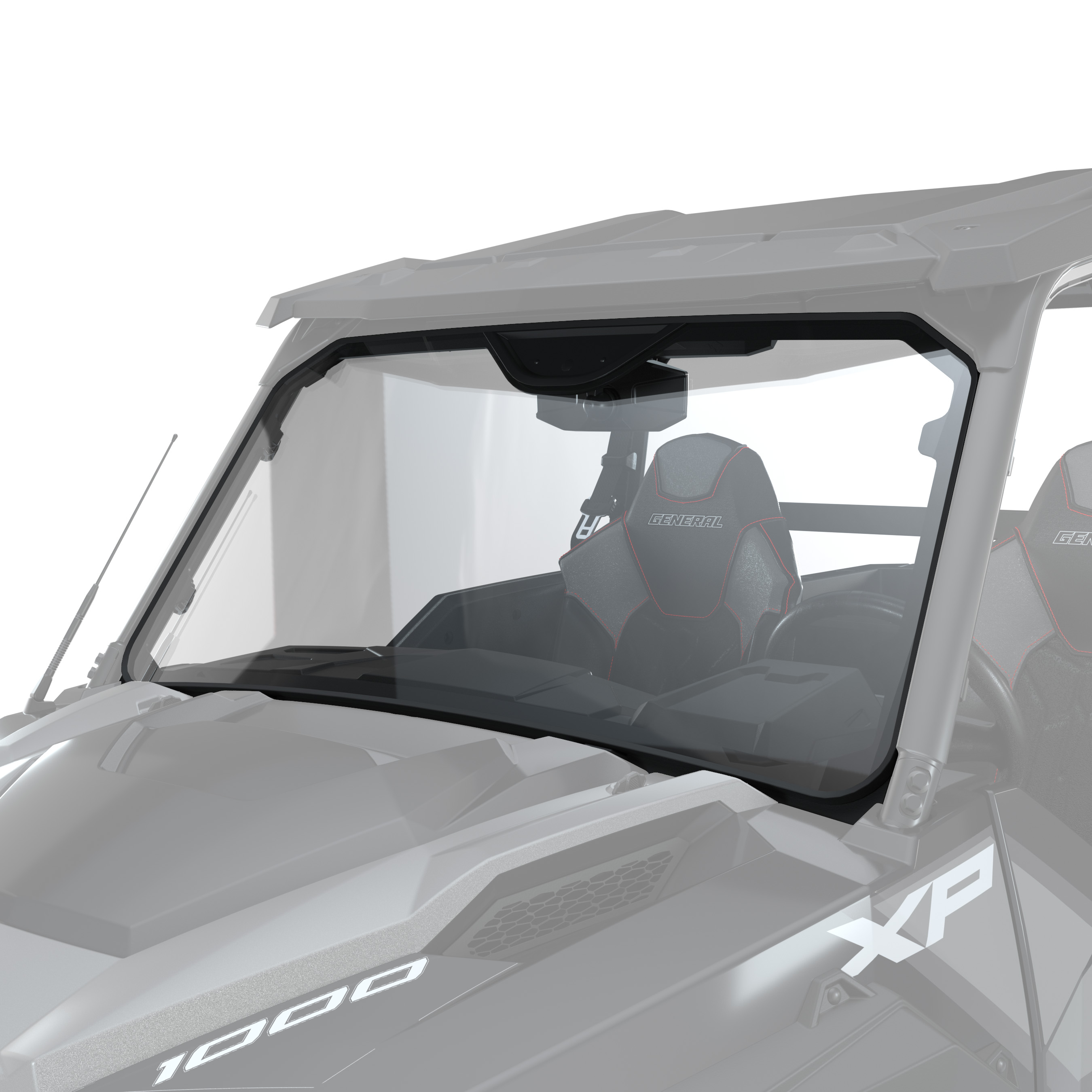 Lock & Ride Full Windshield - Glass | Polaris GENERAL