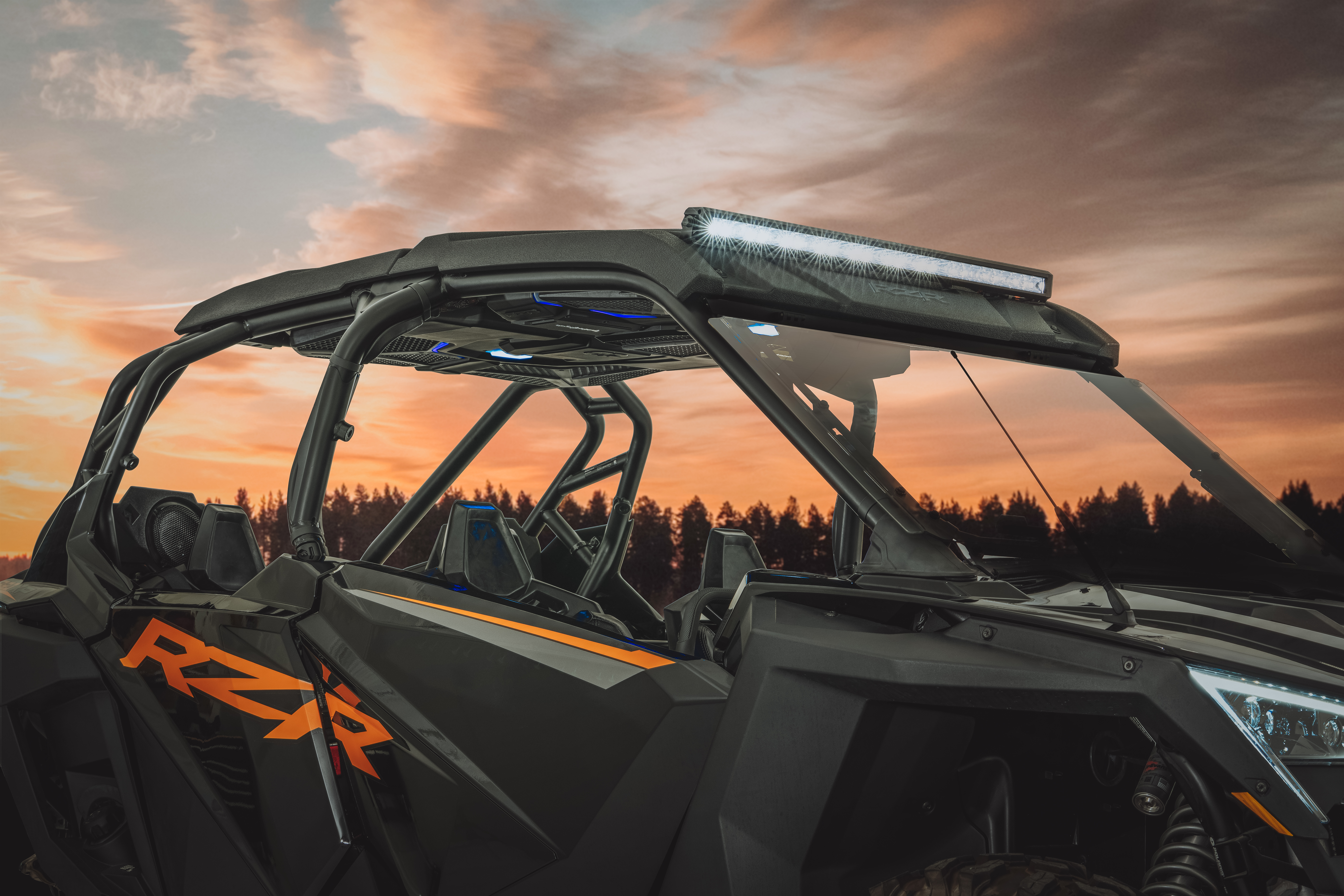 RZR Audio Roof by Rockford Fosgate®, 4-Seat, Vehicle-Integrated