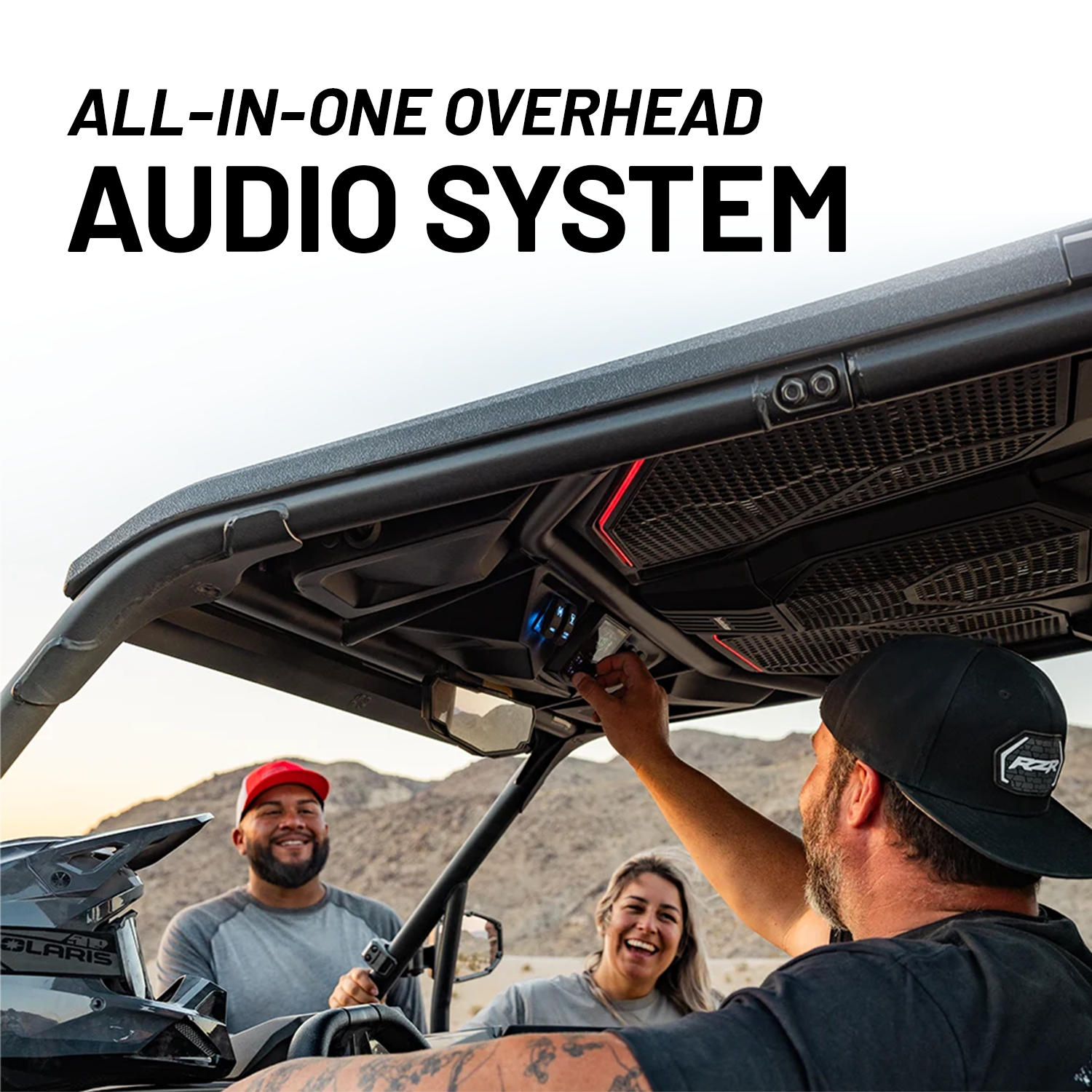 Audio Roof by Rockford Fosgate® – Non-Factory Audio w/ PMX-P2, 2