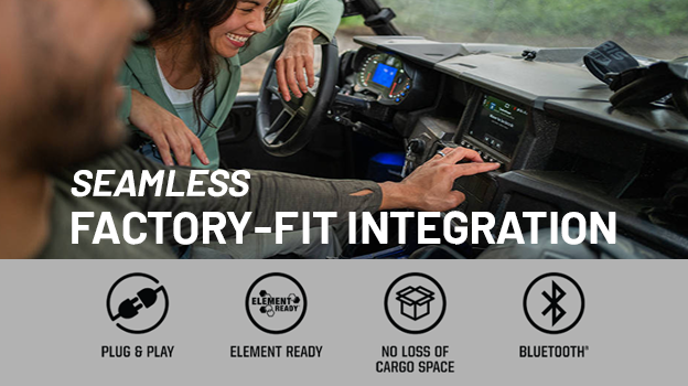 plug play bluetoorh connected audio system
