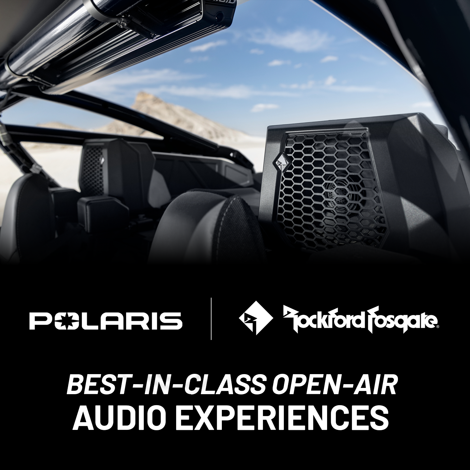 Front Door Speakers by Rockford Fosgate® | Polaris RZR