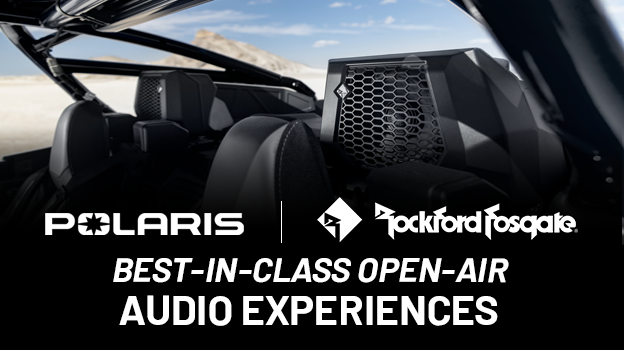 polaris rockford fosgate audio sound systems