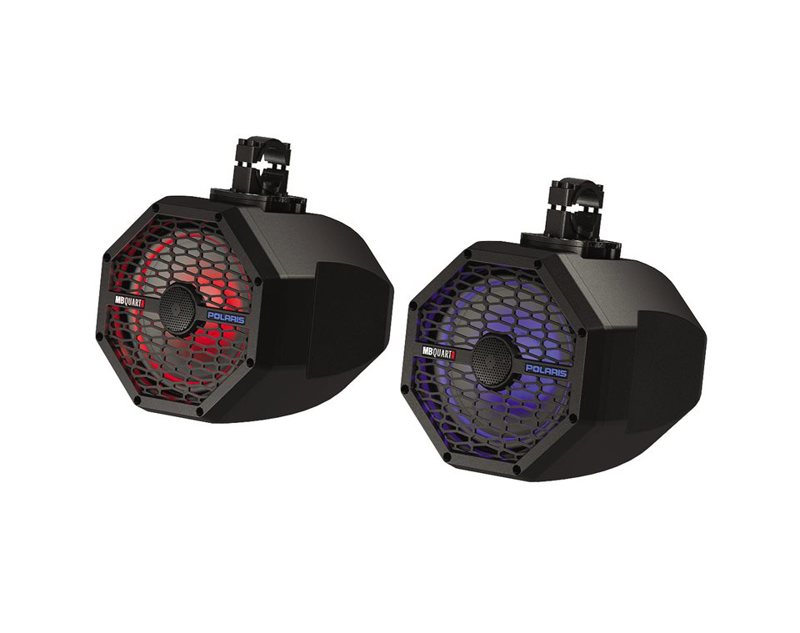 Mb Quart 200 Watt Extreme Audio Pods With 8 In Speakers 2 Pack Polaris Ace