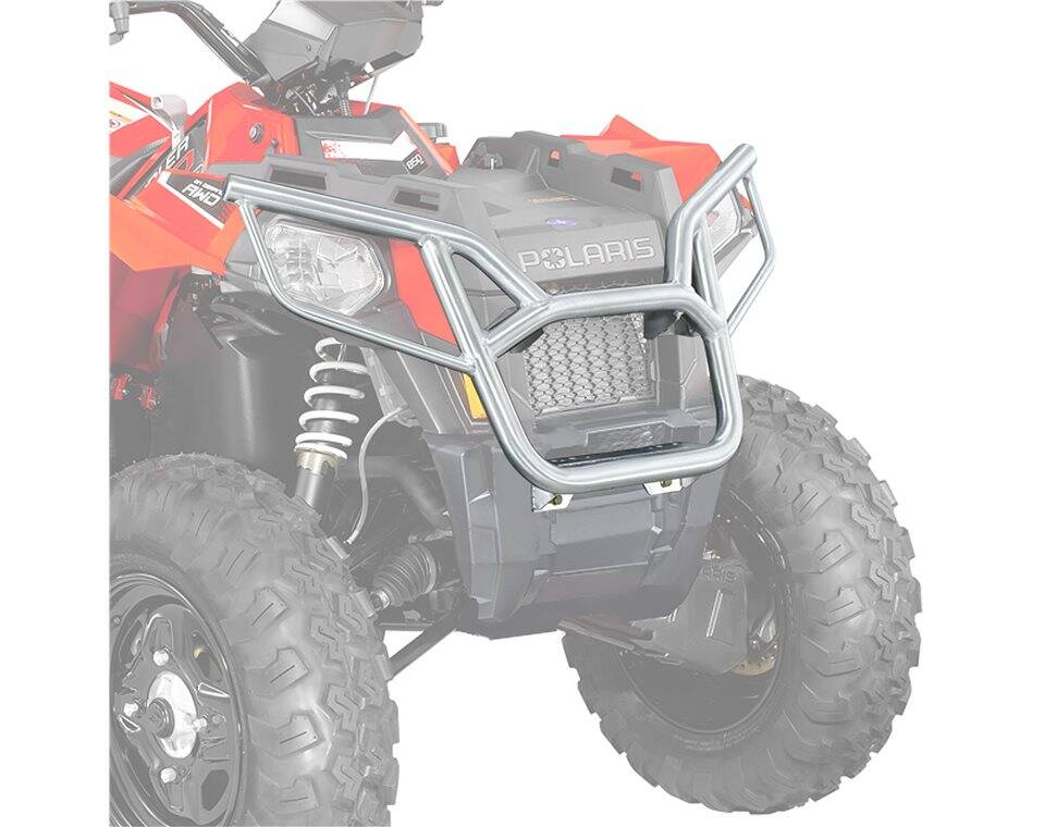Front Bumper for Sportsman 570 450H.O SAUTVS Upper Front Brush Guard Bumper Protector Trail Brushguard for Polaris Sportsman 570 450H.O Replace #2884844 2021-2022 Accessories 21-22 