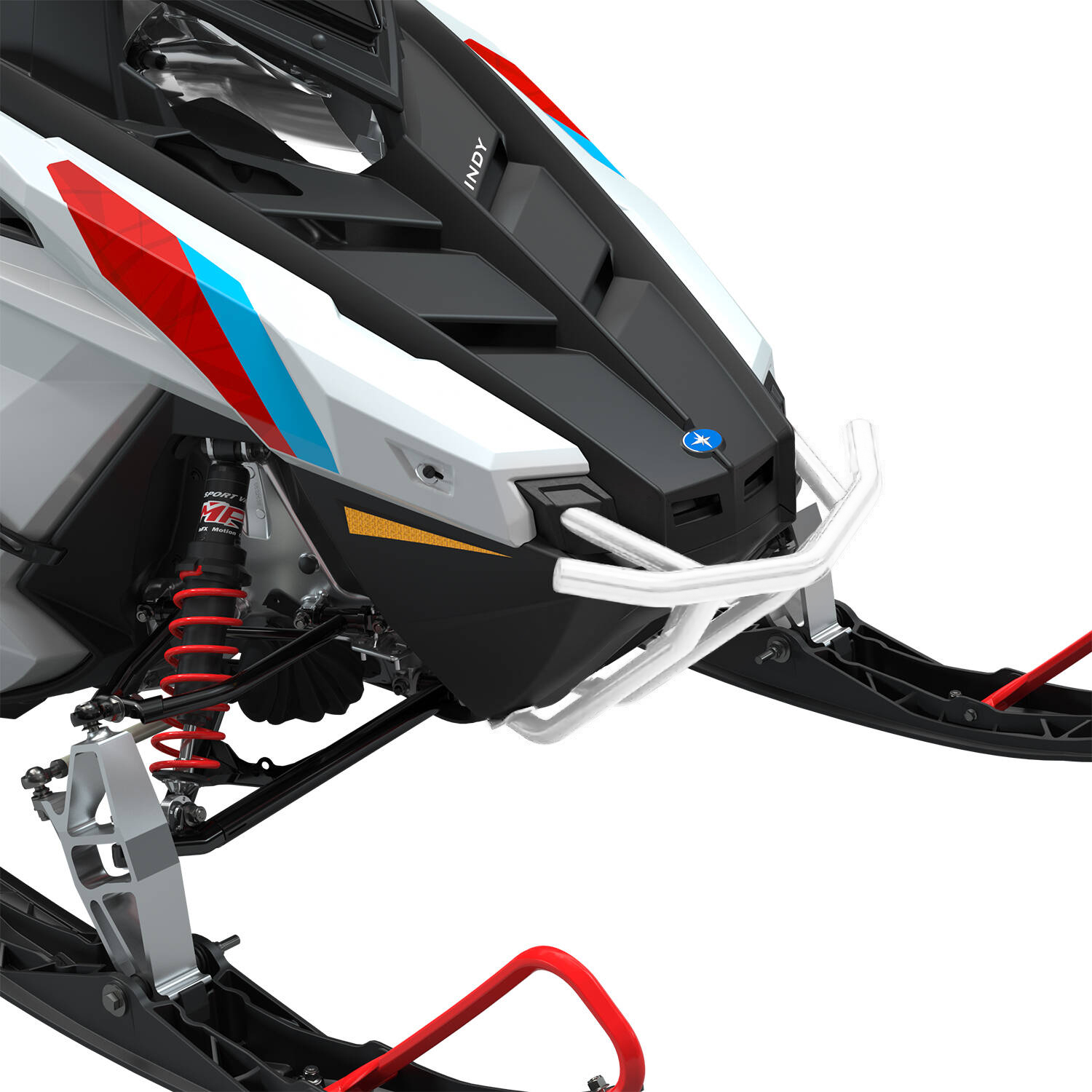 Front Bumper Black For 2011 Polaris 800 PRO-RMK 163 Snowmobile