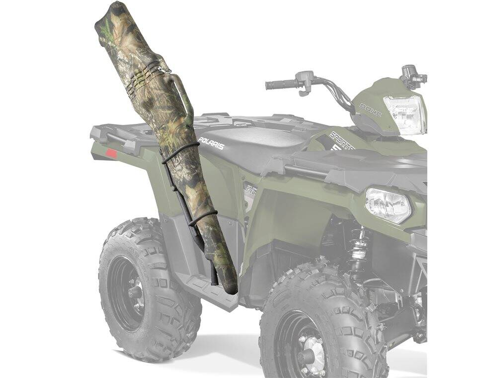 Gun Boot Mount- Black | Polaris ATV