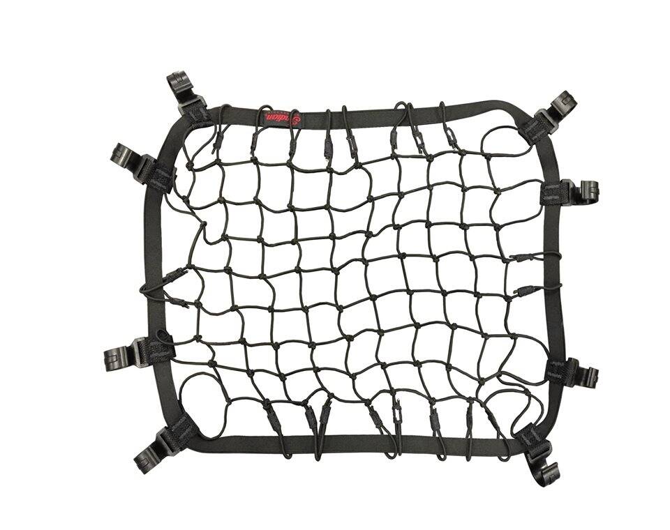 Bike-It Super Strong Cargo Net 6 Hook Design Prevents Bike Luggage Sliding