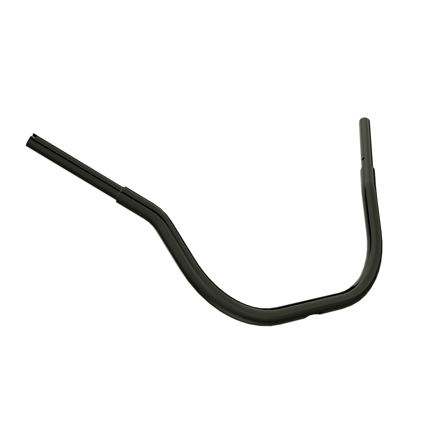 Beach Bar Handlebar Gloss Black Indian Motorcycle