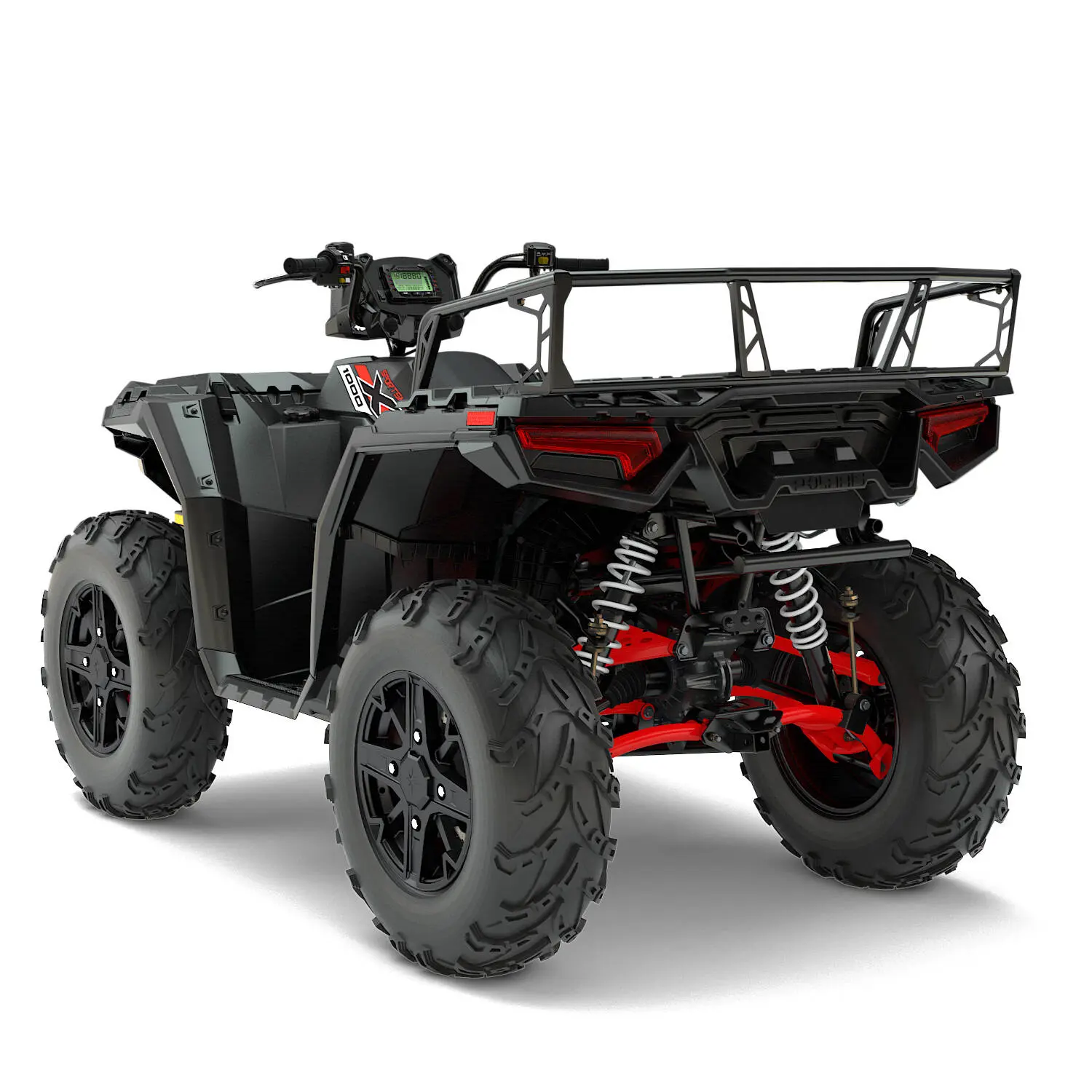 Ultimate sorozatú 7 hüvelykes hátsó csomagtartó-hosszabbító Sportsman ATV 850, XP 1000-hez - 2. kép a 4-ből