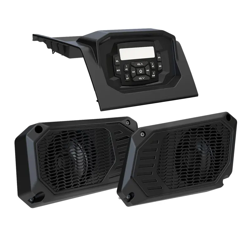 Off Road Audio In Dash Audio System Built In Bluetooth By Mb Quart Polaris Ranger Fr Ca Off Road Audio In Dash Audio System Built In Bluetooth By Mb Quart Polaris Ranger Fr Ca