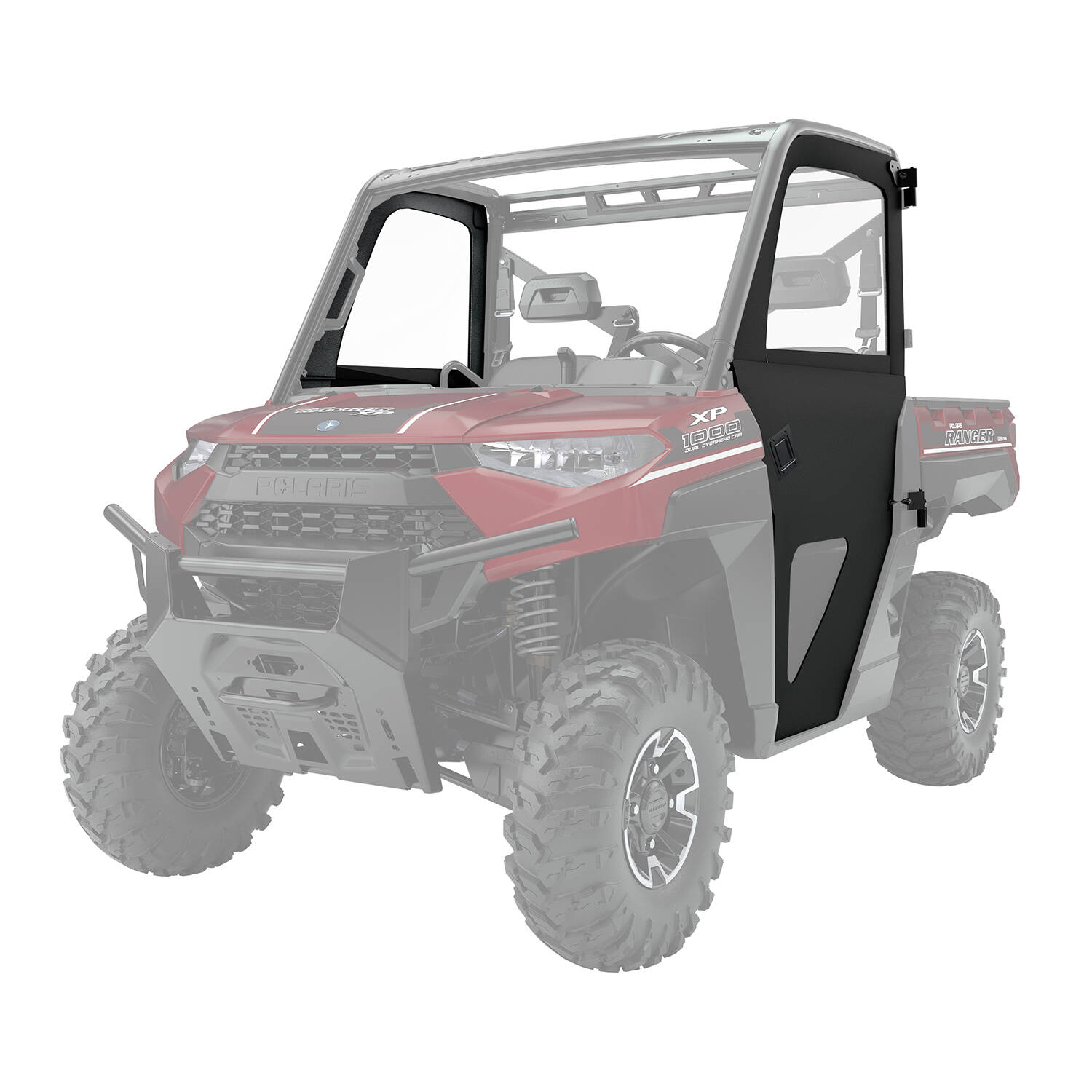 Zip Window Front Canvas Doors Polaris Ranger