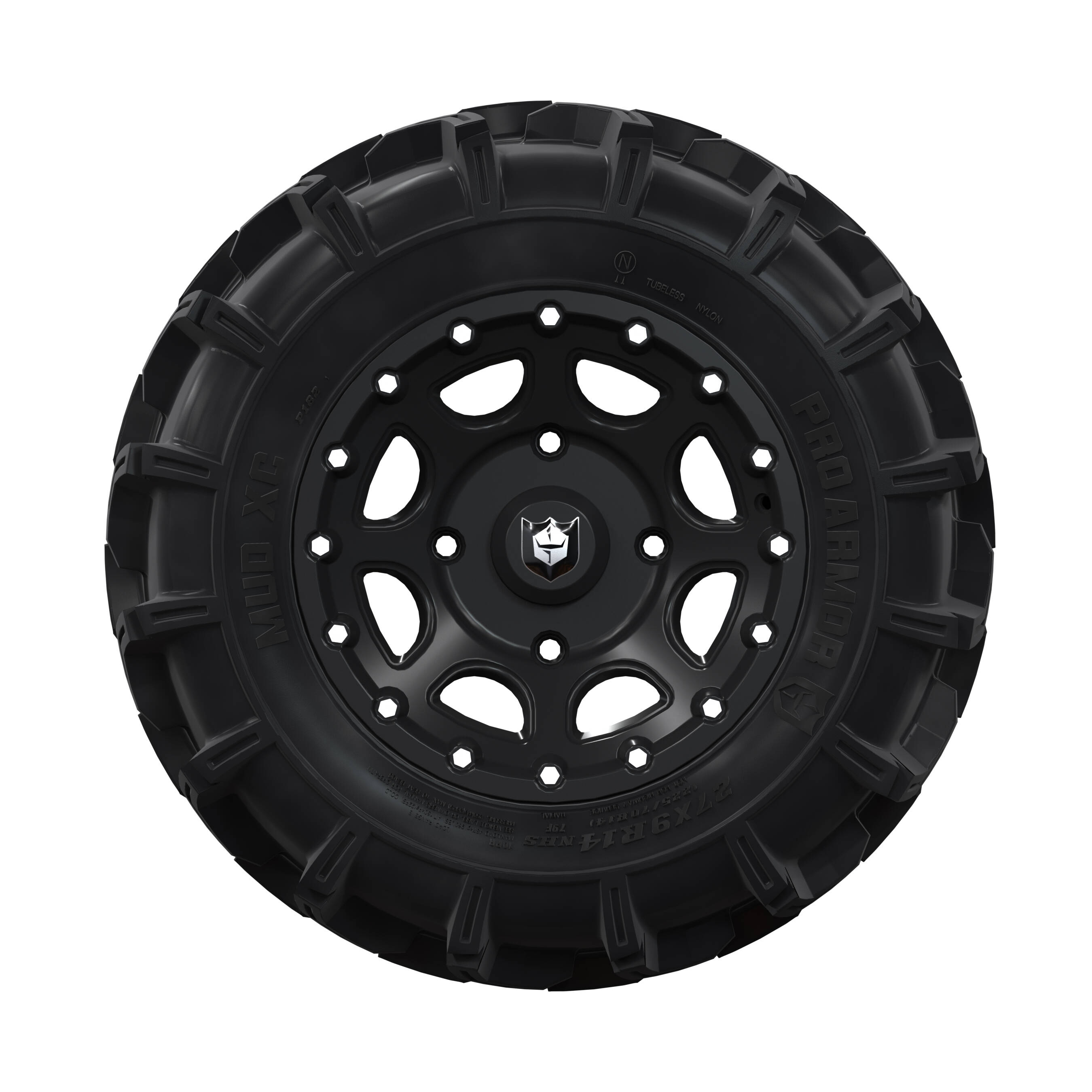 Pro Armor Wheel & Tire Set: 4204 & Dual-Threat
