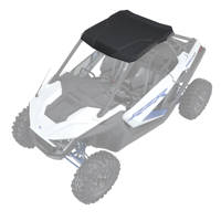 Poly Sport Roof Black Polaris Rzr