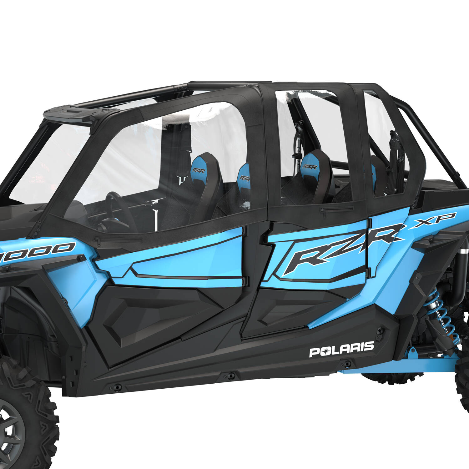 Zip Window Upper Doors for RZR XP 4 1000 & XP 4 Turbo, Front
