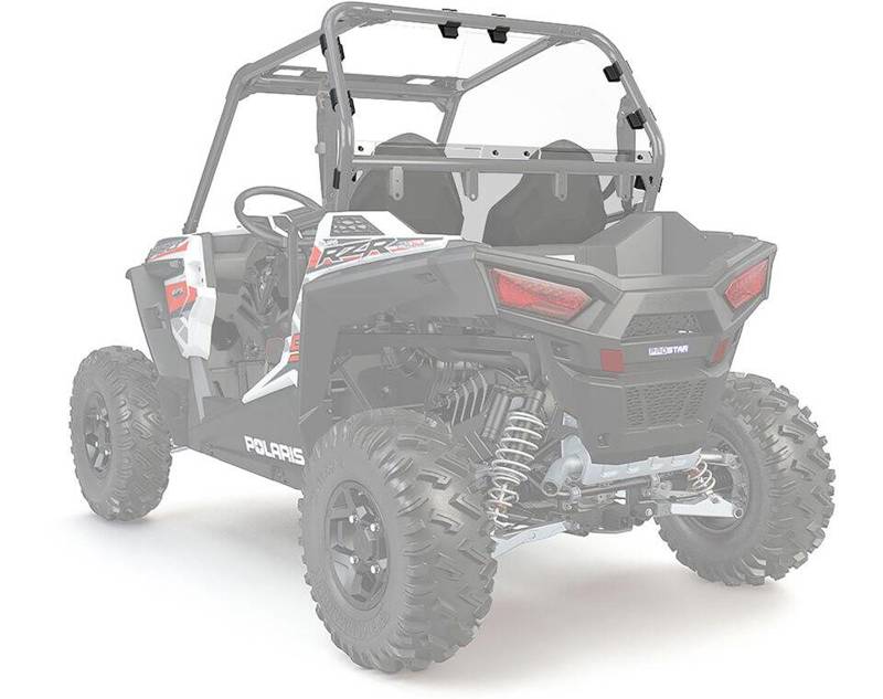 Lock Ride Poly Rear Panel Polaris Rzr