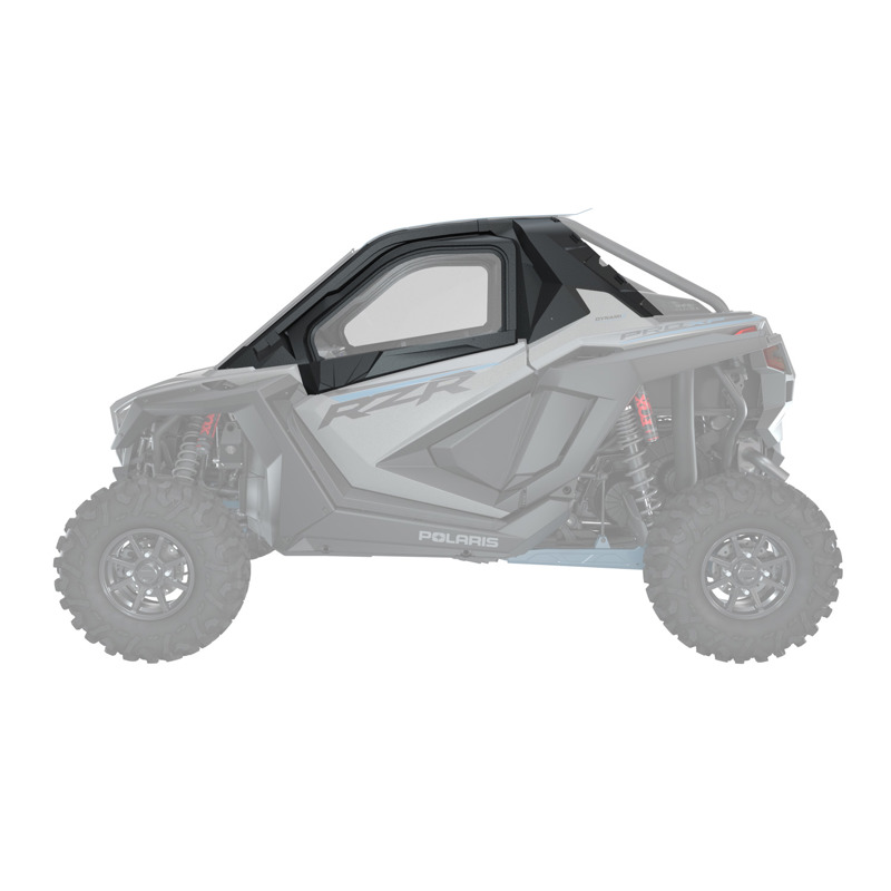 2 Seat Canvas Upper Half Doors Polaris Rzr