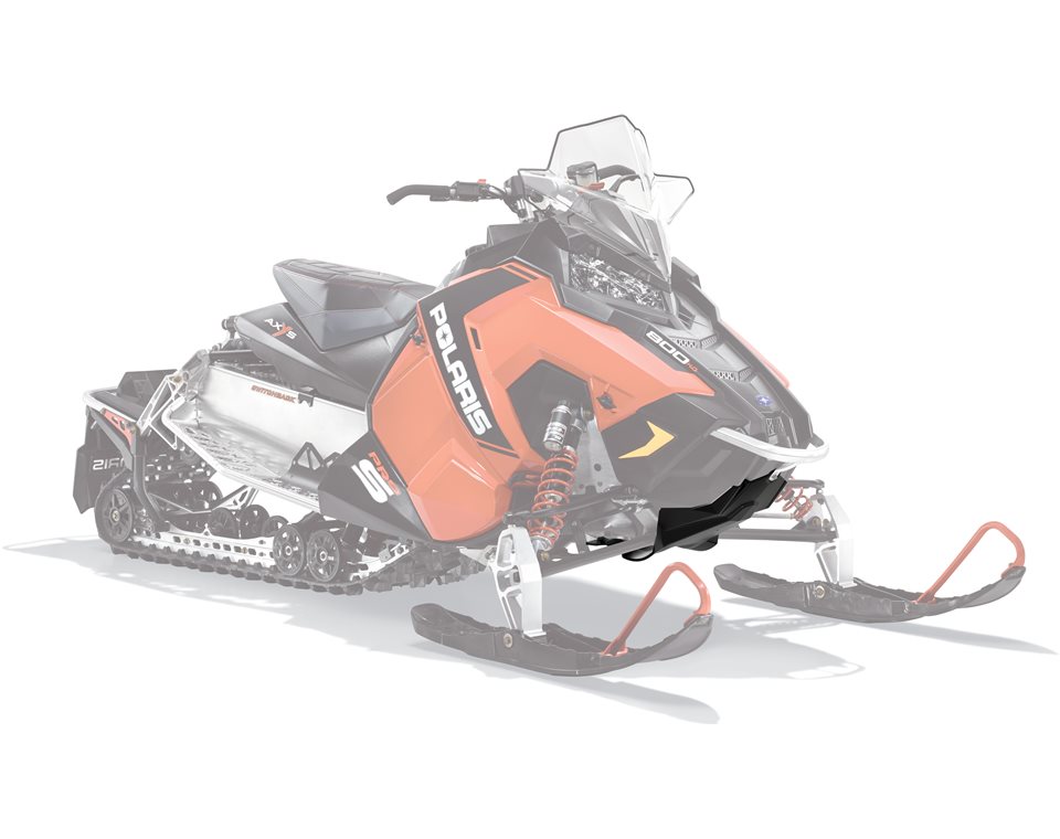 AXYS® Extreme Snowmobile Skid Plate - Black by Polaris®