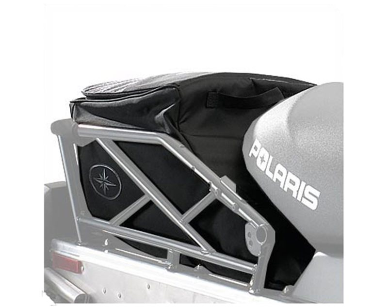 IQ Snowmobile Cargo Rack Bag Black Polaris Snowmobiles