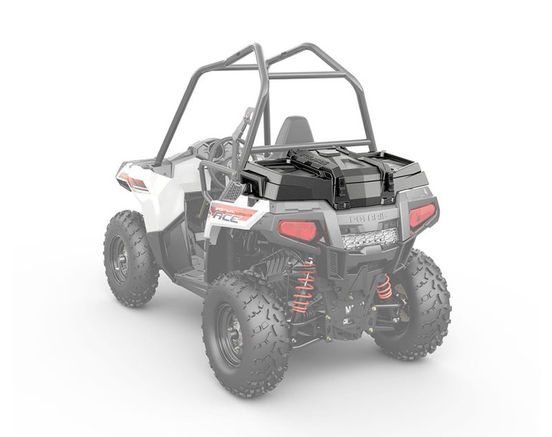 Lock Ride Rear Cargo Box Black Polaris Ace