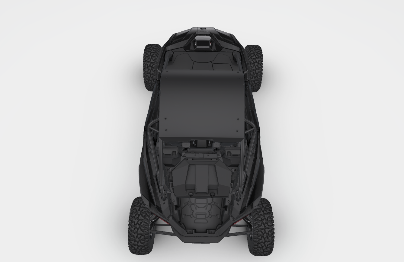 Lock & Ride Forward and Rear Cargo Boxes for RZR Pro R | Polaris RZR