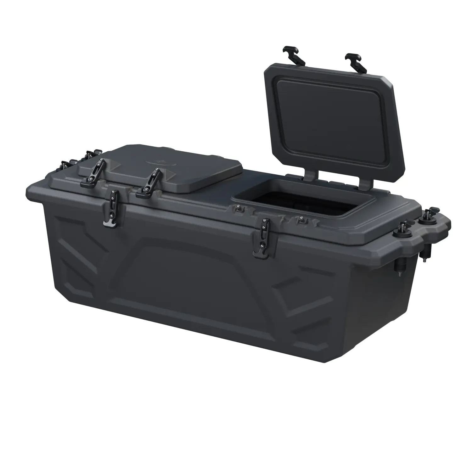 Boîte De Rangement Pour Leurres Sunline SFP-0126, Grise, 100x200x70 Mm, Neuve