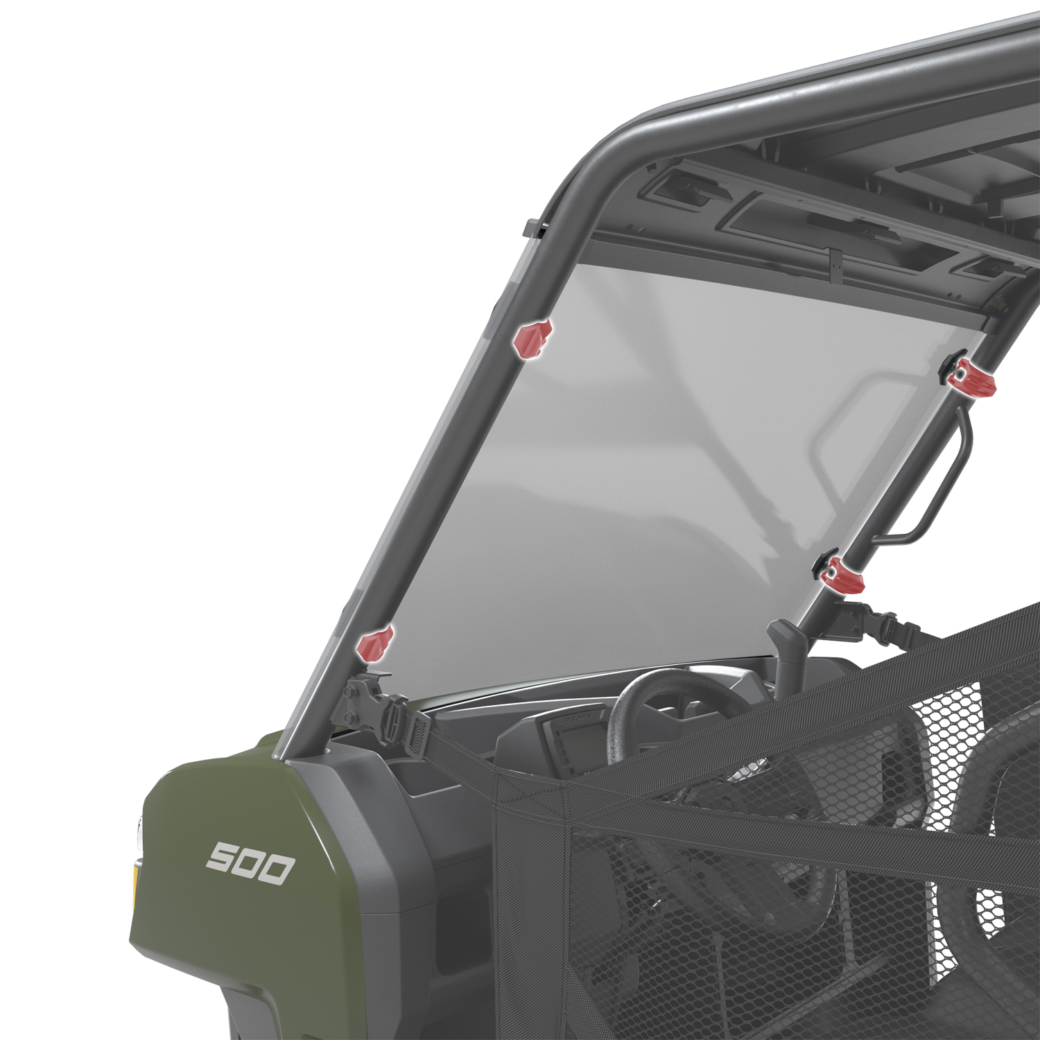 Full Front Windshield, Polycarbonate, for RANGER UTV | Polaris RANGER