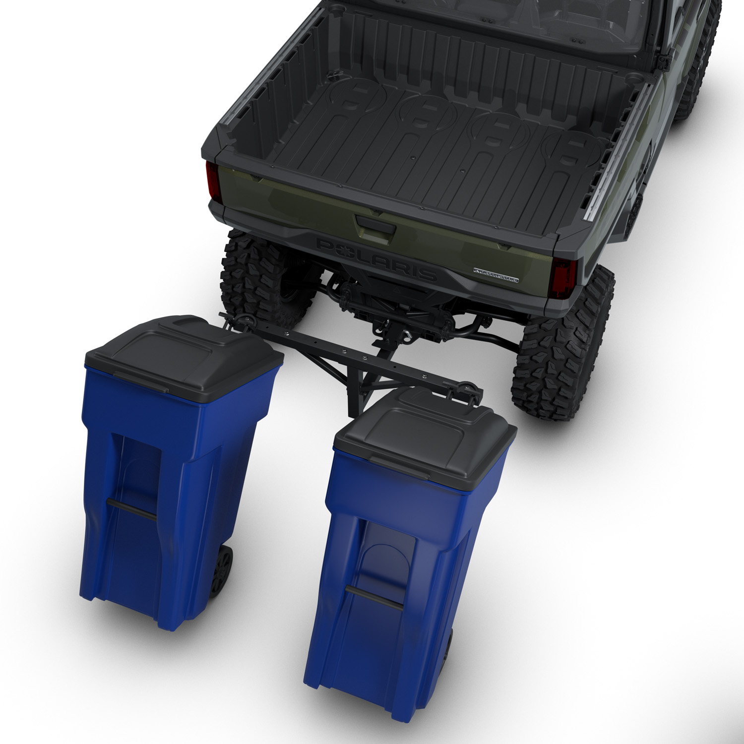 Trash Can Hitch and Hauler for RANGER and Polaris XPEDITION