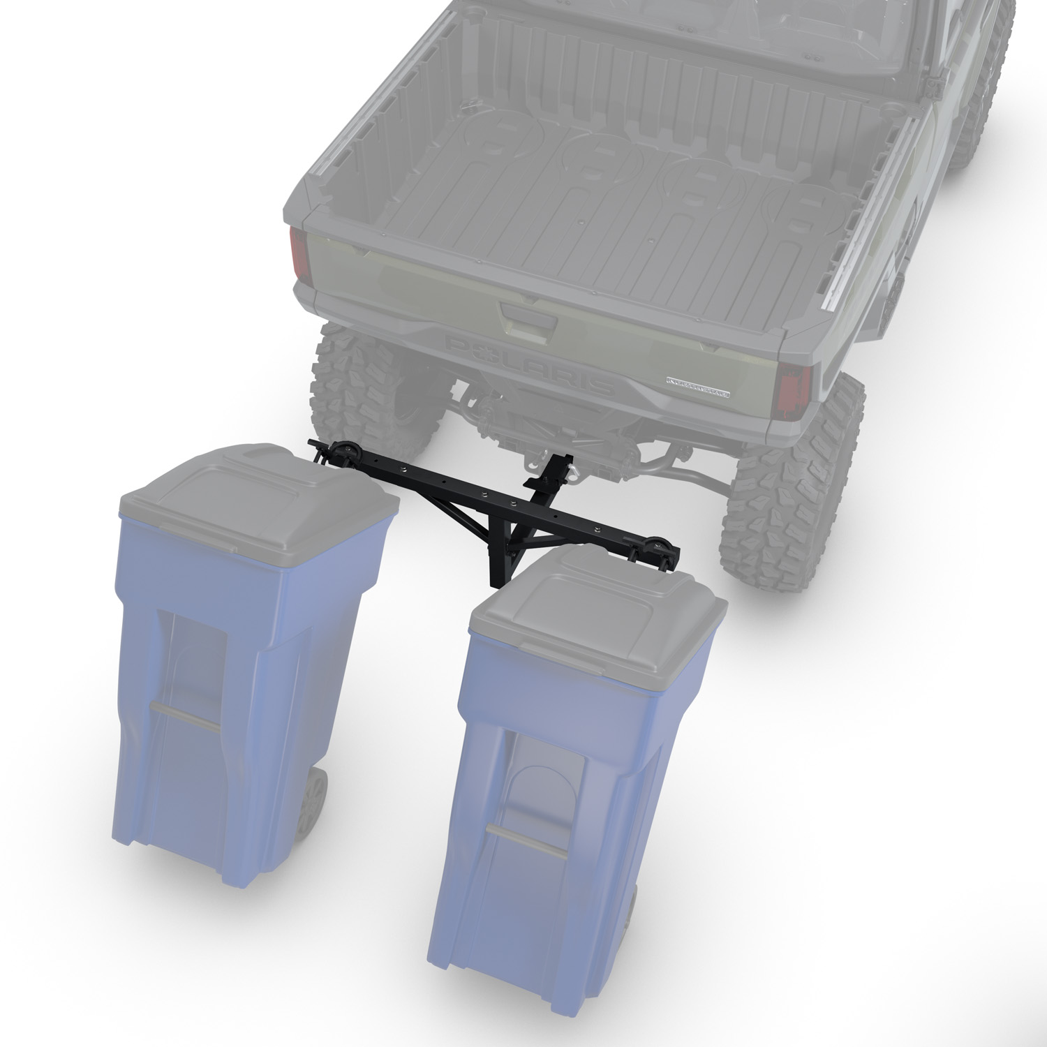 Trash Can Hitch and Hauler for RANGER and Polaris XPEDITION
