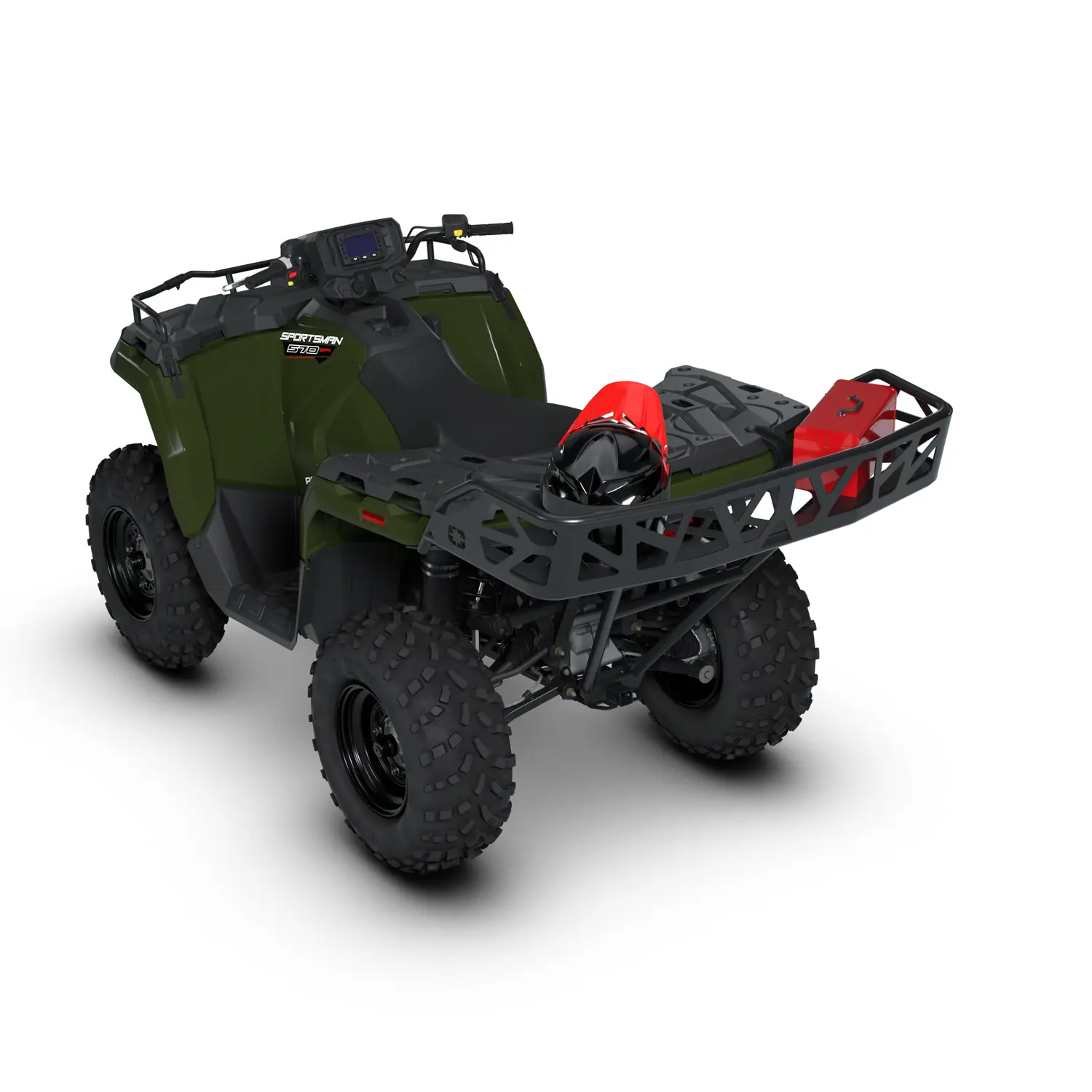 Hátsó csomagtartó Sportsman ATV 450 és 570-hez - 4. kép a 8-ból