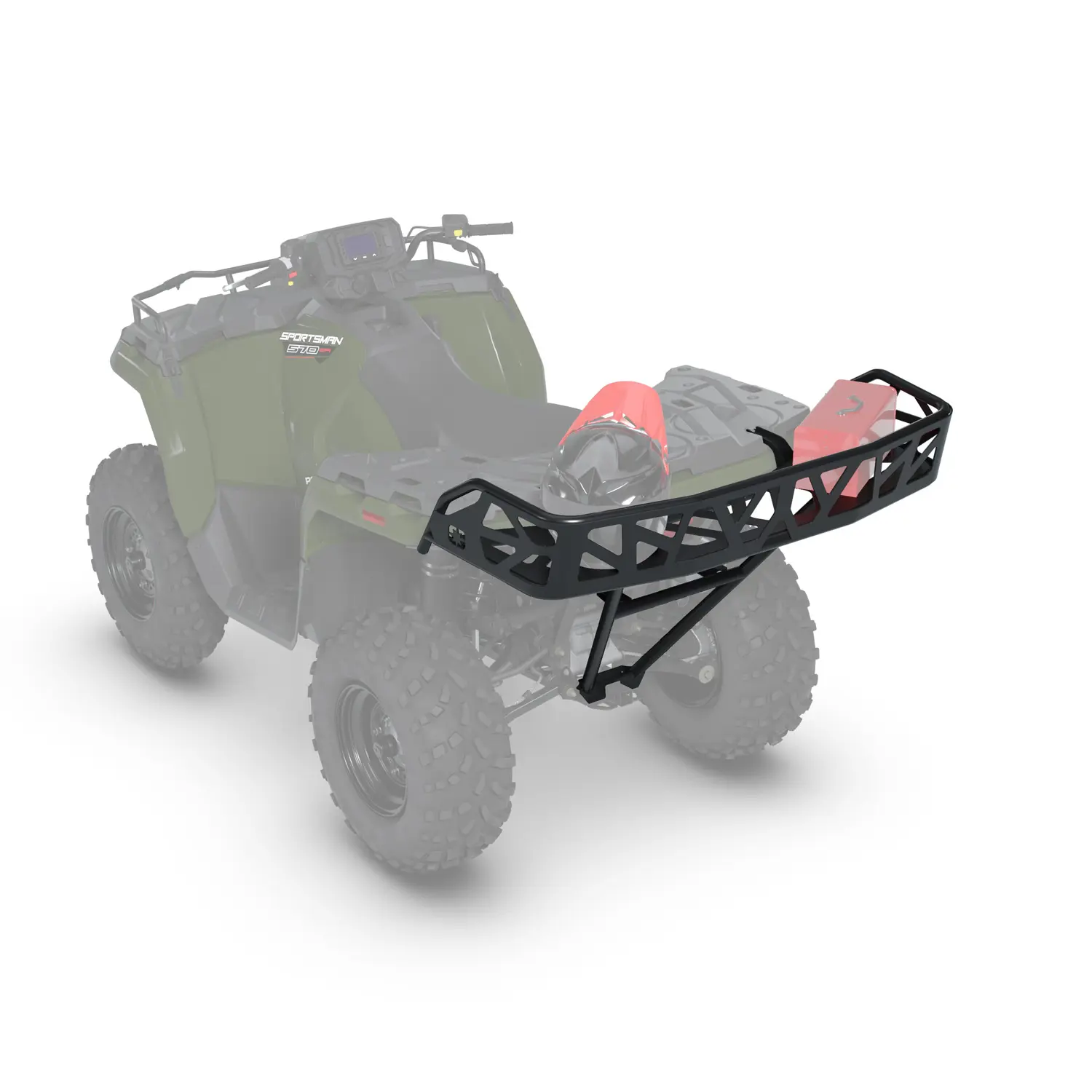 Hátsó csomagtartó Sportsman ATV 450 és 570 modellekhez - 3. kép a 8-ból