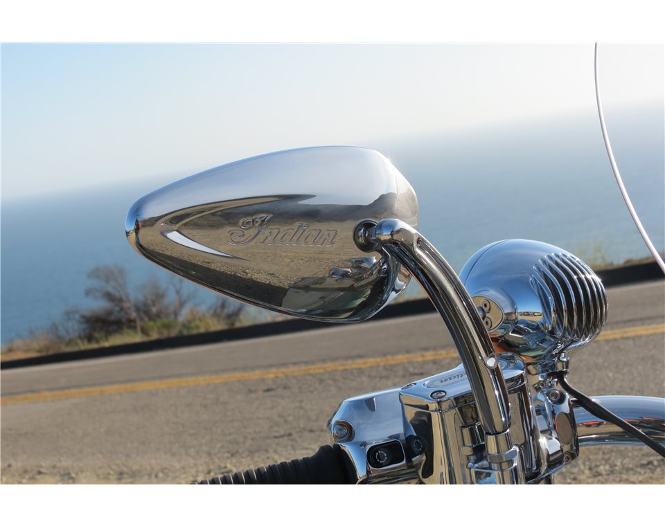 Pinnacle Mirrors in Chrome, Pair | Indian Motorcycle
