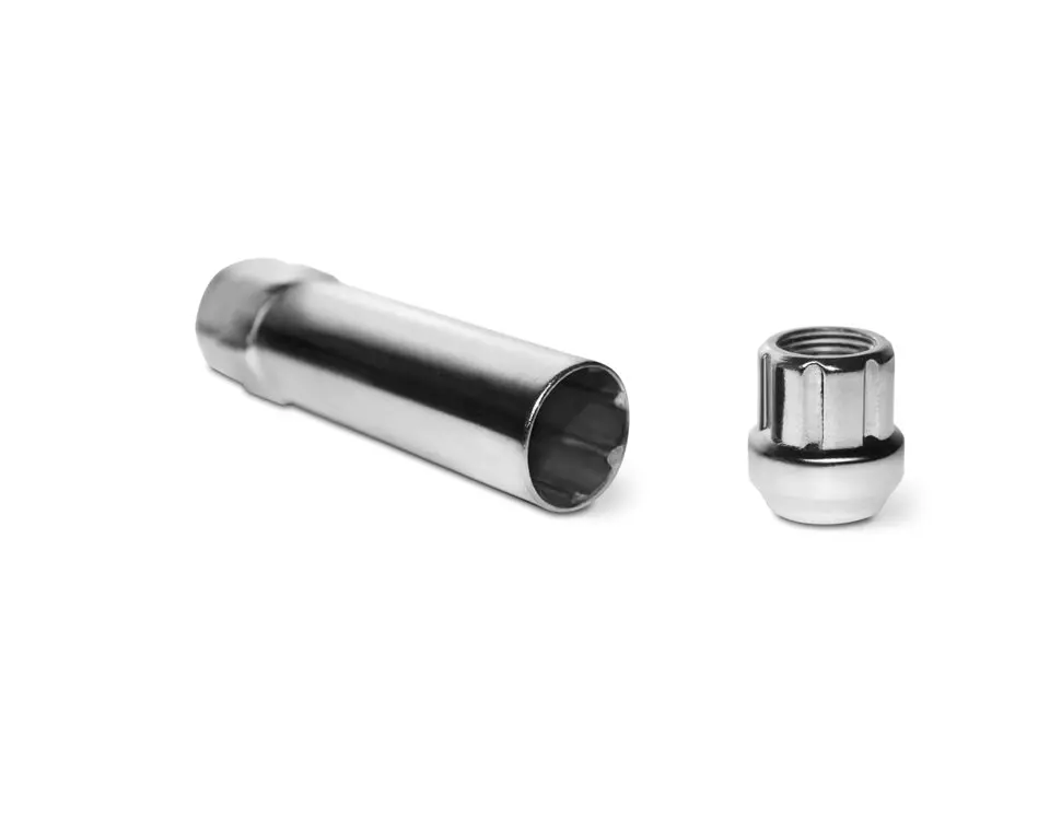 Tusk Tapered Lug Nuts 3/8-16 X 14mm Head Chrome (16 Pack) For Polaris RANGER RZR S