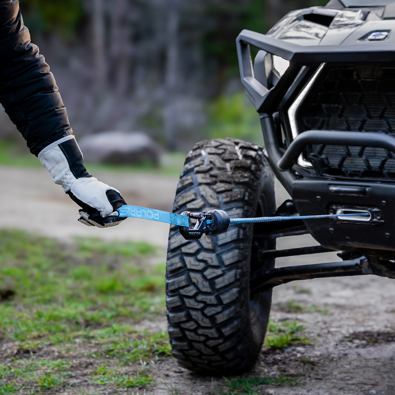Pro Series 4,500 LB Winch Kit with Synthetic Rope for RZR SxS