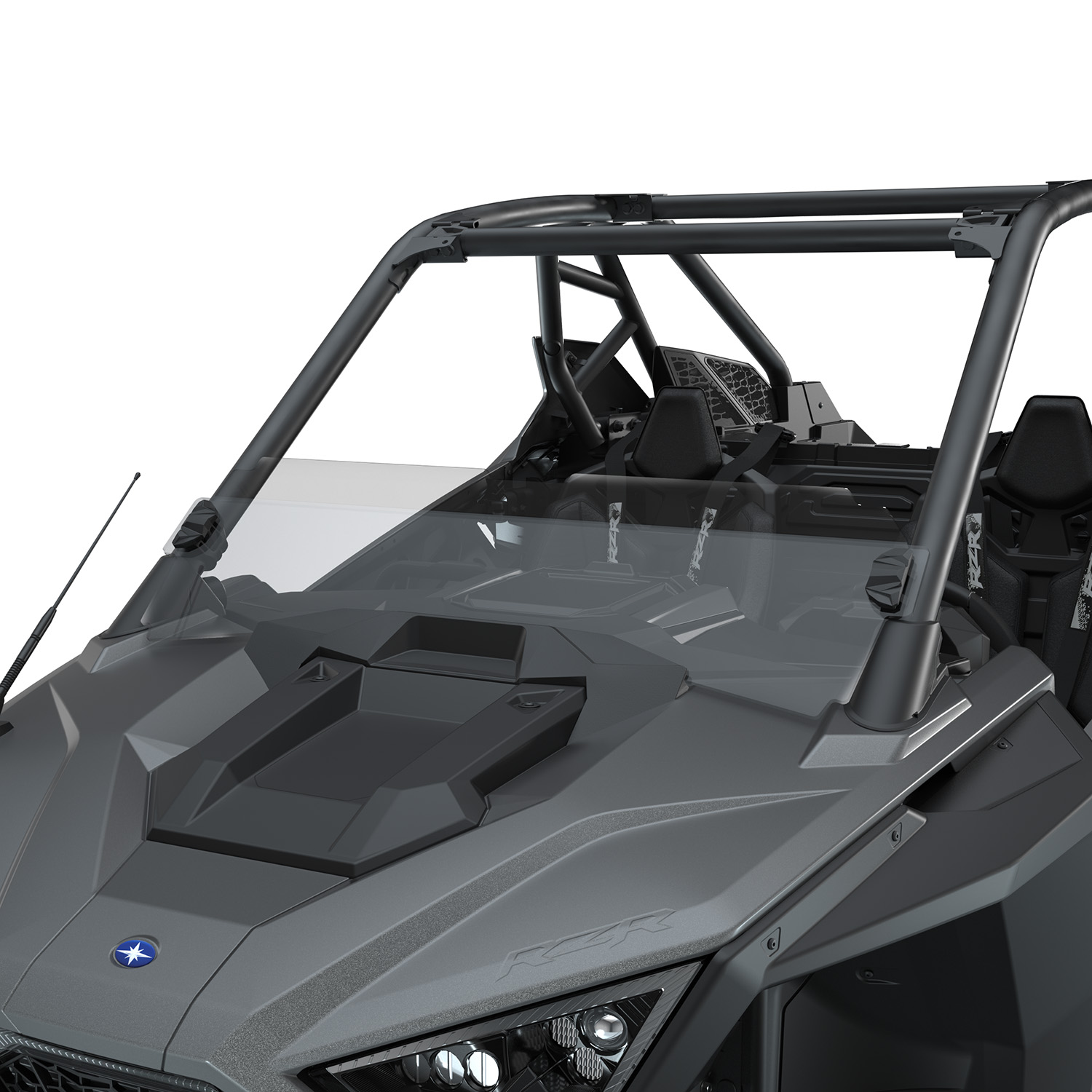 てなグッズや Windshield Half Ride & Lock - RZR Polaris | Mid Poly, Coat Hard ピンズ・ピンバッジ・缶バッジ