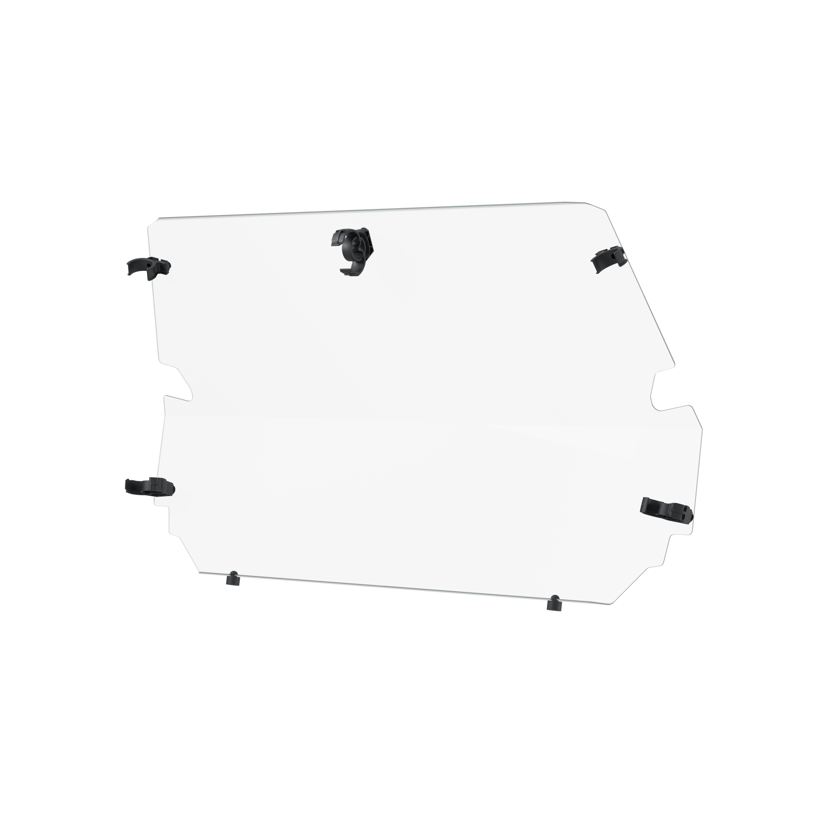 Lock & Ride Rear Window, Polycarbonate, for 2-Seat RZR SxS