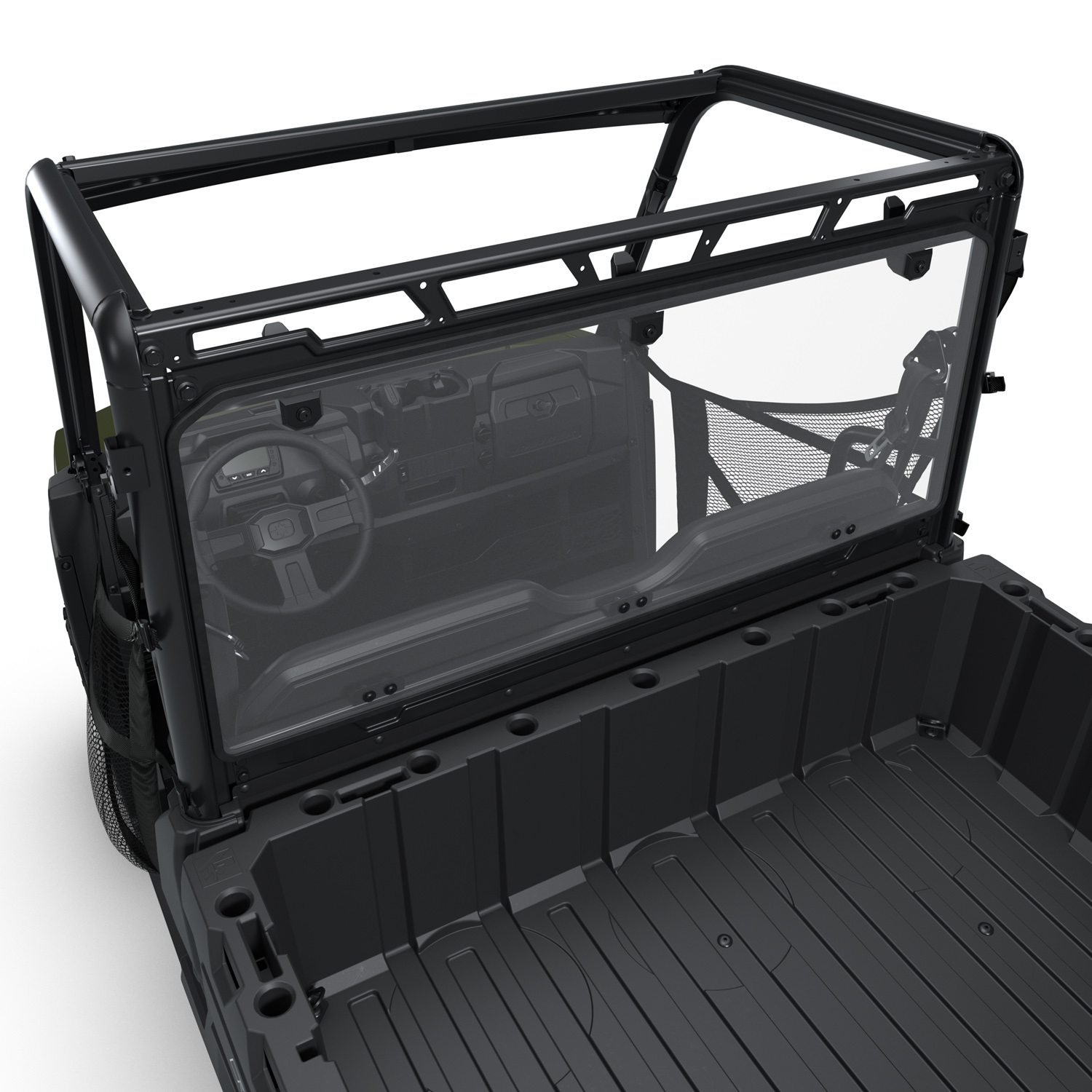 Lock & Ride Rear Window, Polycarbonate, for RANGER UTV | Polaris