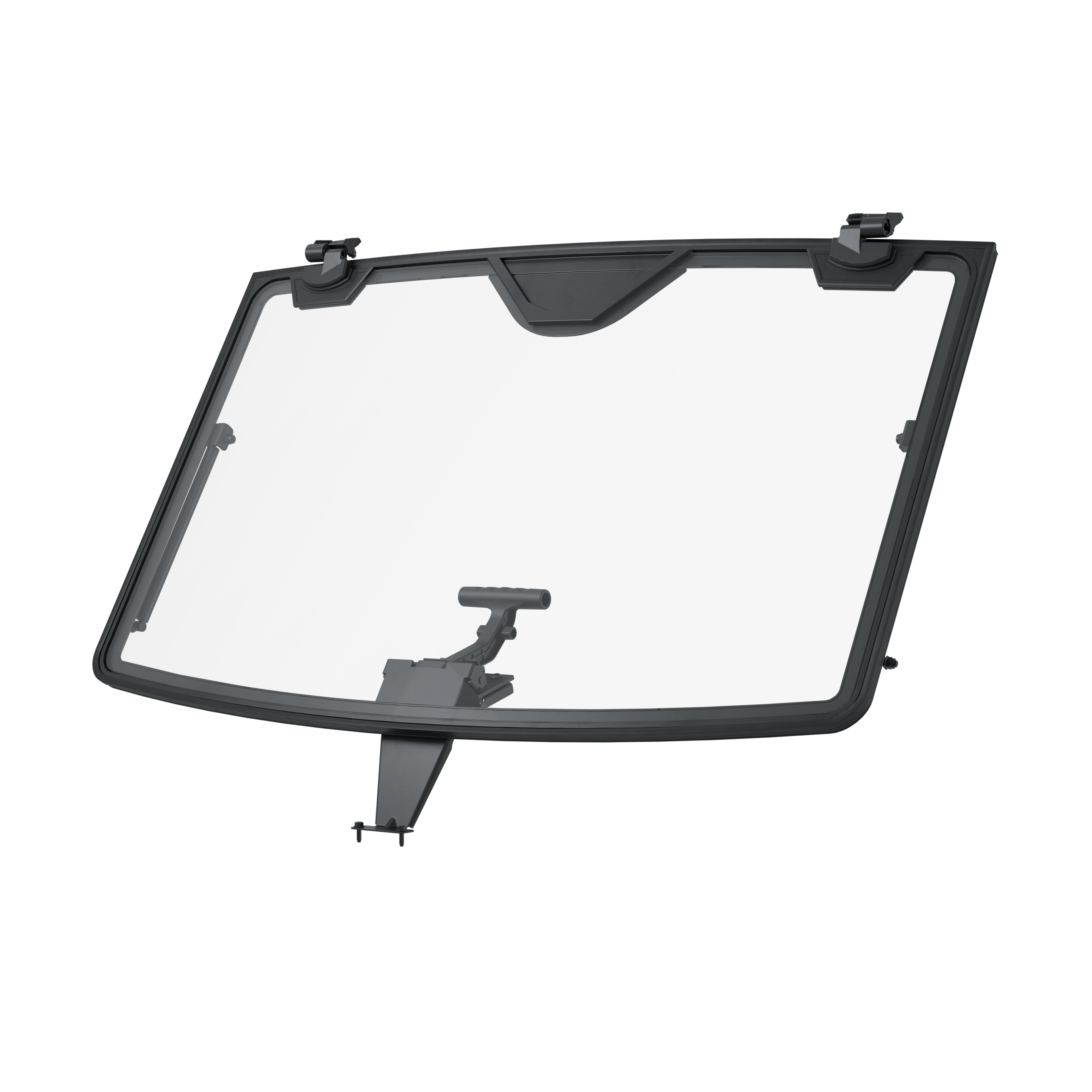 Full Tip Out Front Windshield with Three Positions, Glass, for