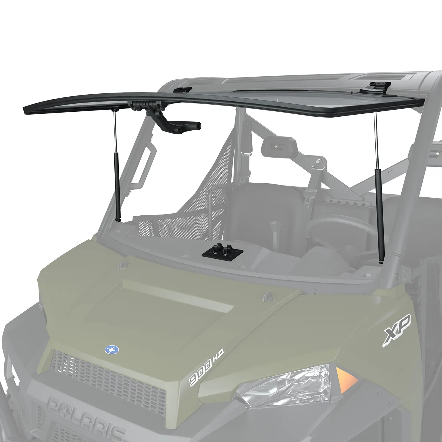 For 2013-2025 Polaris Ranger 570 XP 900/1000 /Crew XP1000 Diesel Full Windshield For 2013-2025 Polaris Ranger 570 XP 900/1000 /Crew XP1000 Diesel Full Windshield