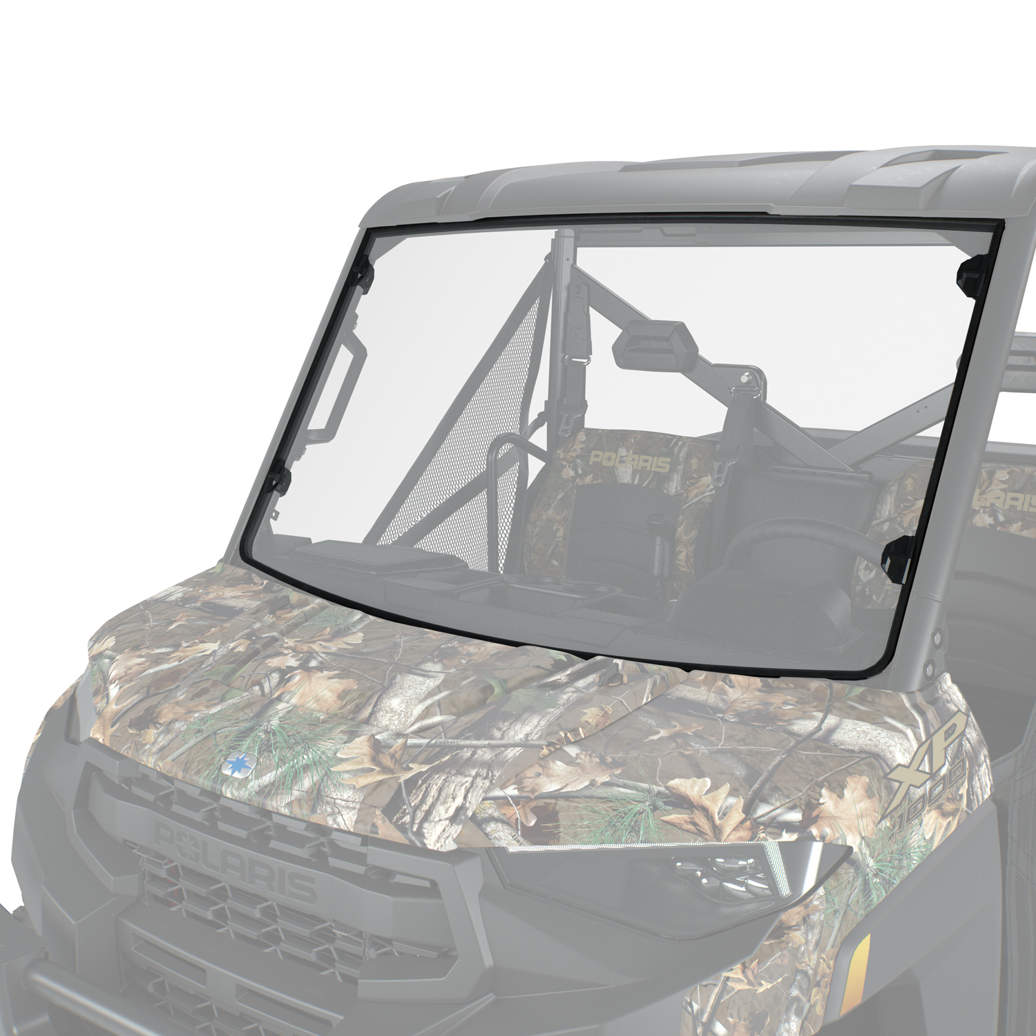 Lock & Ride Full and Half Windshields, Poly for RANGER 1000, XP