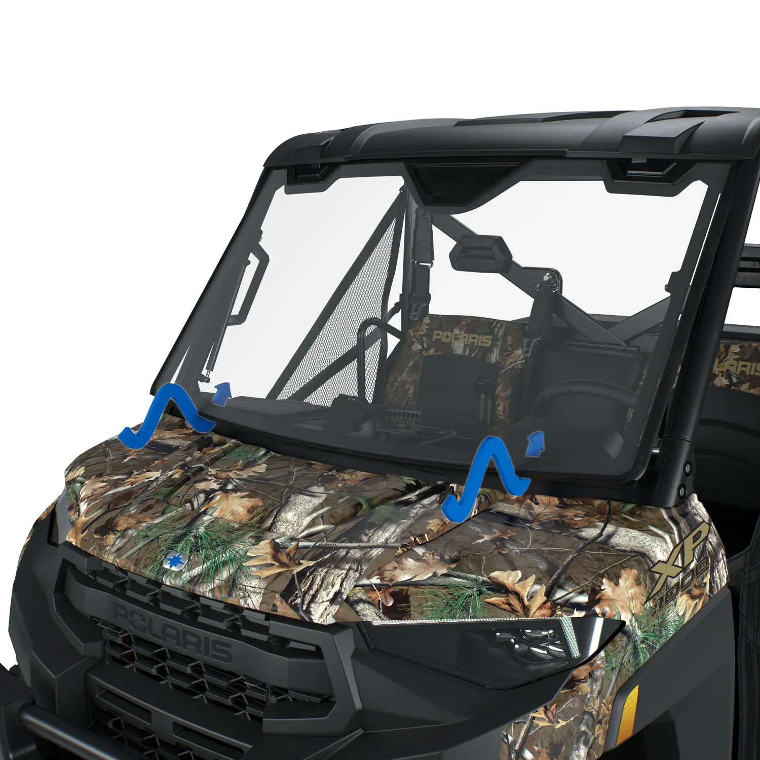 Full Tip Out Front Windshield, Glass, for RANGER UTV - image 7 of 12