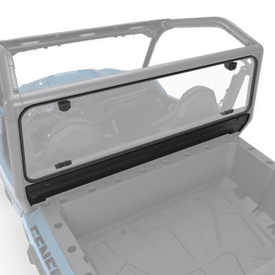 Lock & Ride Rear Window, Glass, for GENERAL SxS