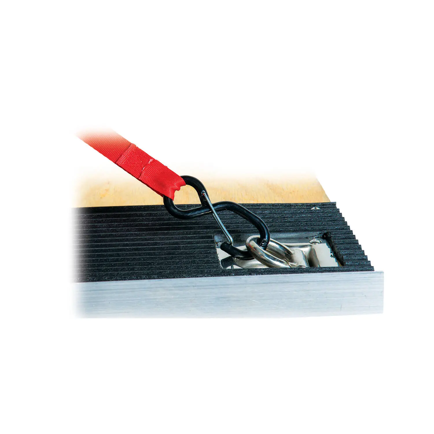 Caliber Retrax Ratchet Tie Down Straps - 2 Pack Self-Retracting 6-Foot Straps For ATV And Motorcycle