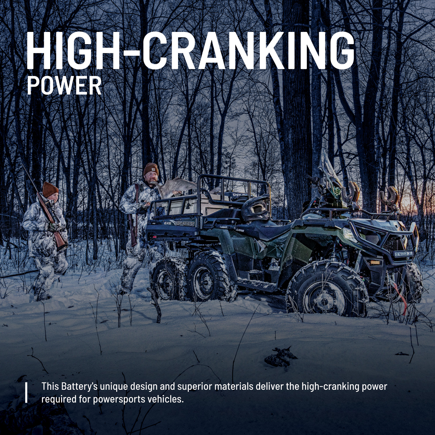 Battery YB30L-B, Part 4010630 | Polaris Sportsman