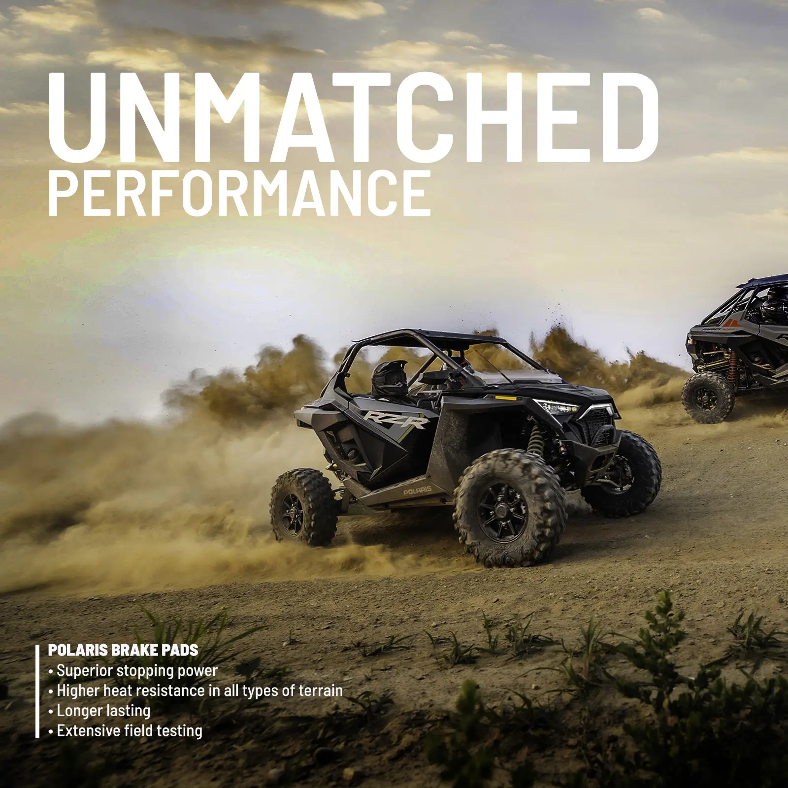 Front Brake Pads For Polaris Sportsman 500 HO 4X4 2001-2013 - Foto 7