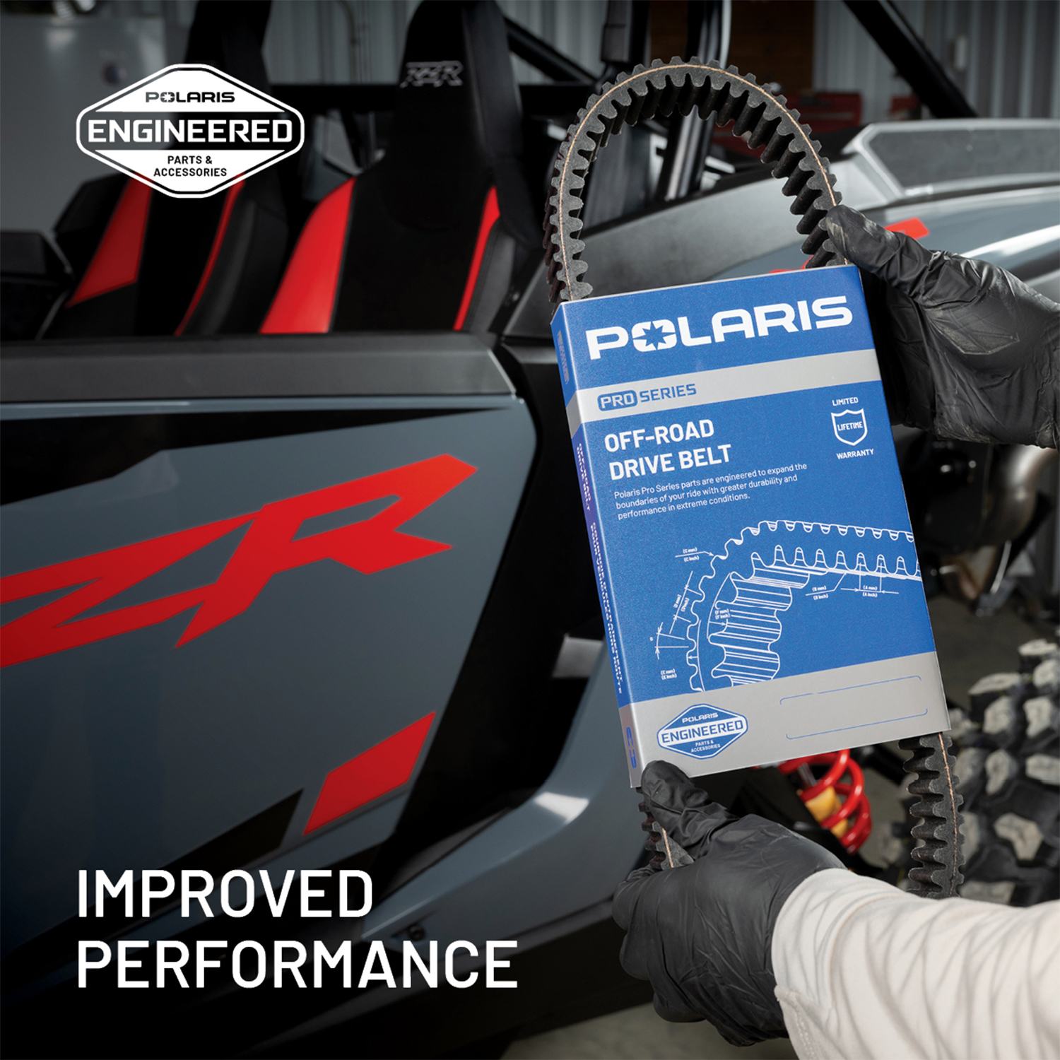Pro Series Off Road Drive Belt for RANGER, Polaris XPEDITION & RZR