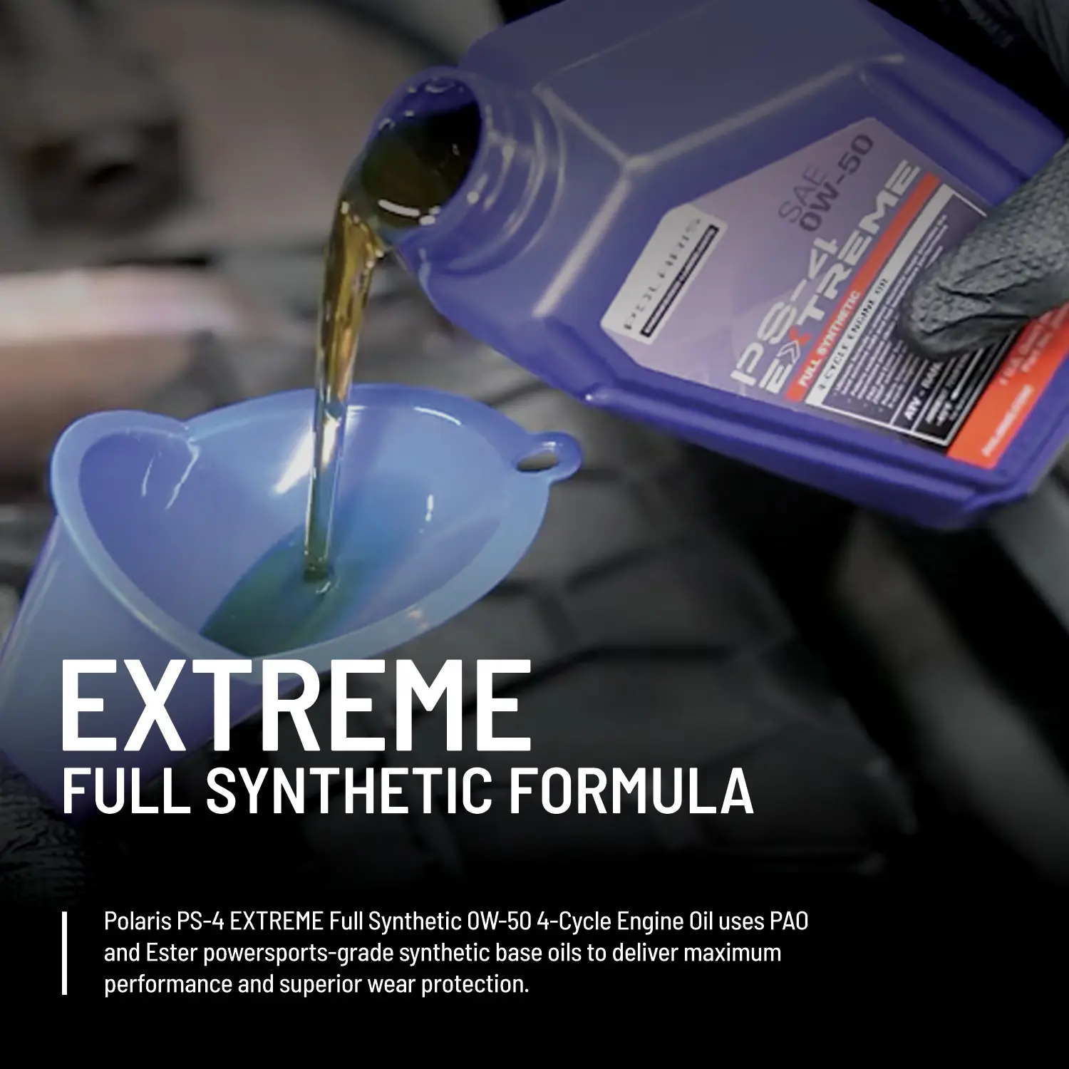 Full Synthetic Oil Change Kit, 2.5 Qts. Of PS-4 Extreme 0W-50 Engine Oil, 1 Oil Filter and Crush Washer, Part 2890057 | Polaris Full Synthetic Oil Change Kit, 2.5 Qts. Of PS-4 Extreme 0W-50 Engine Oil, 1 Oil Filter and Crush Washer, Part 2890057 | Polaris