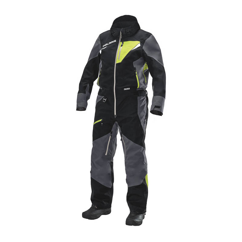 Men S Tech54 Full Zip Pro Monosuit One Piece Snowsuit With Waterproof Breathable Membrane Polaris Snowmobiles En Ca